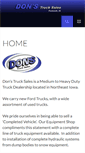 Mobile Screenshot of donstrucksales.com